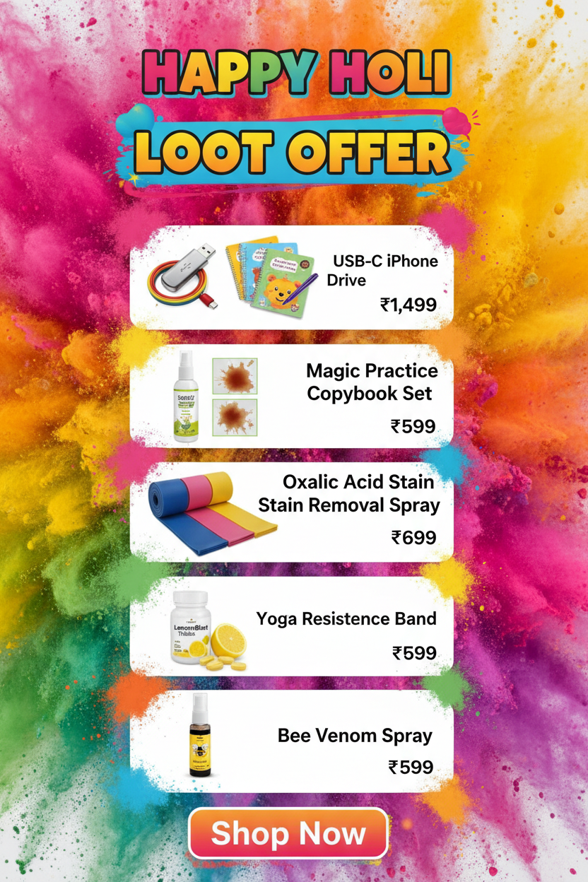 Happy Holi Mobile Banner