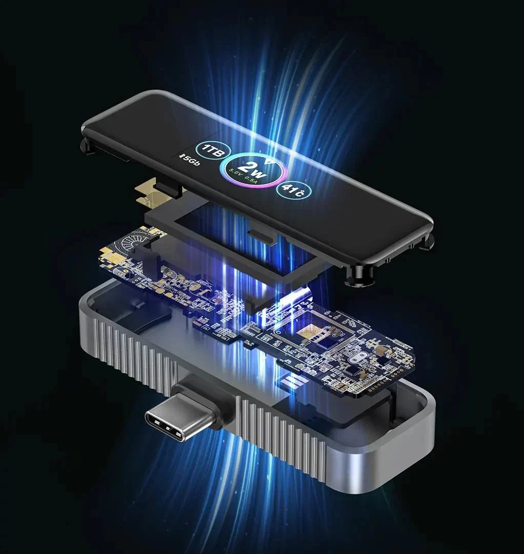 USB - C Storage & lightning port Extended Drive for iPhone - trendykraft