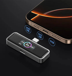 USB - C Storage & lightning port Magnetic Extended Drive for iPhone Series - trendykraft